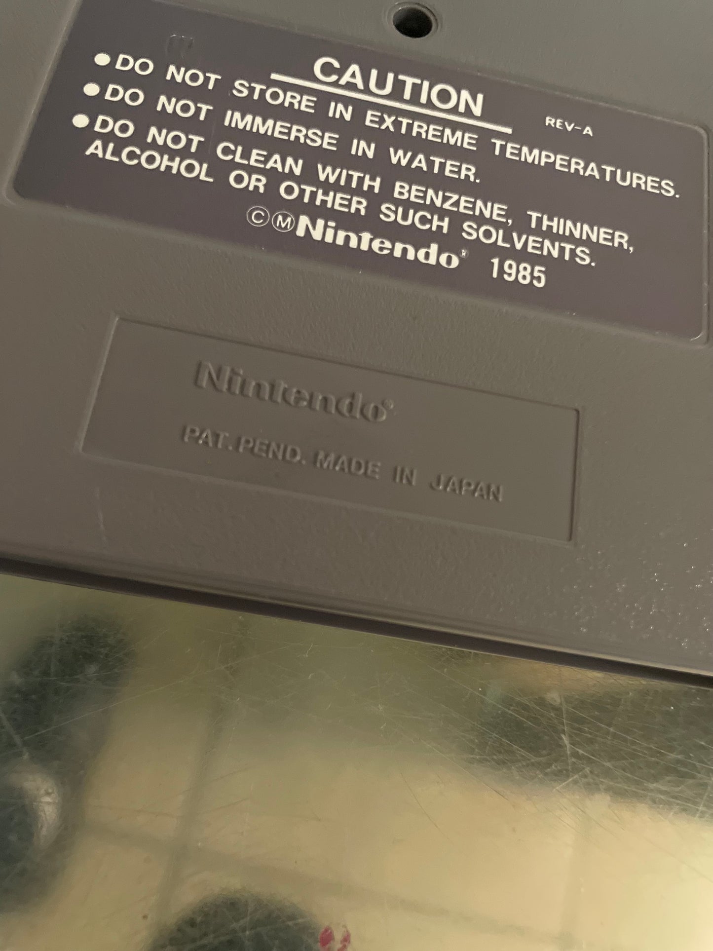 Original Vintage NES Nintendo Super Mario Brothers & Duck Hunt Game 1985