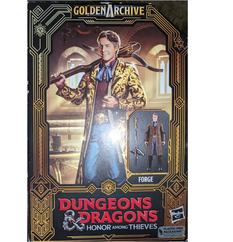 Dungeons & Dragons Honor Among Thieves Golden Forge 6" Action Figure Damaged Box