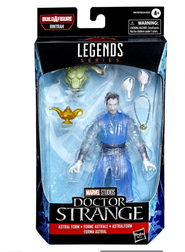 Marvel Legends – Multiverse of Madness – Doctor Strange Astral Form 6 Inch Action Figure – Rintrah Build a Figure