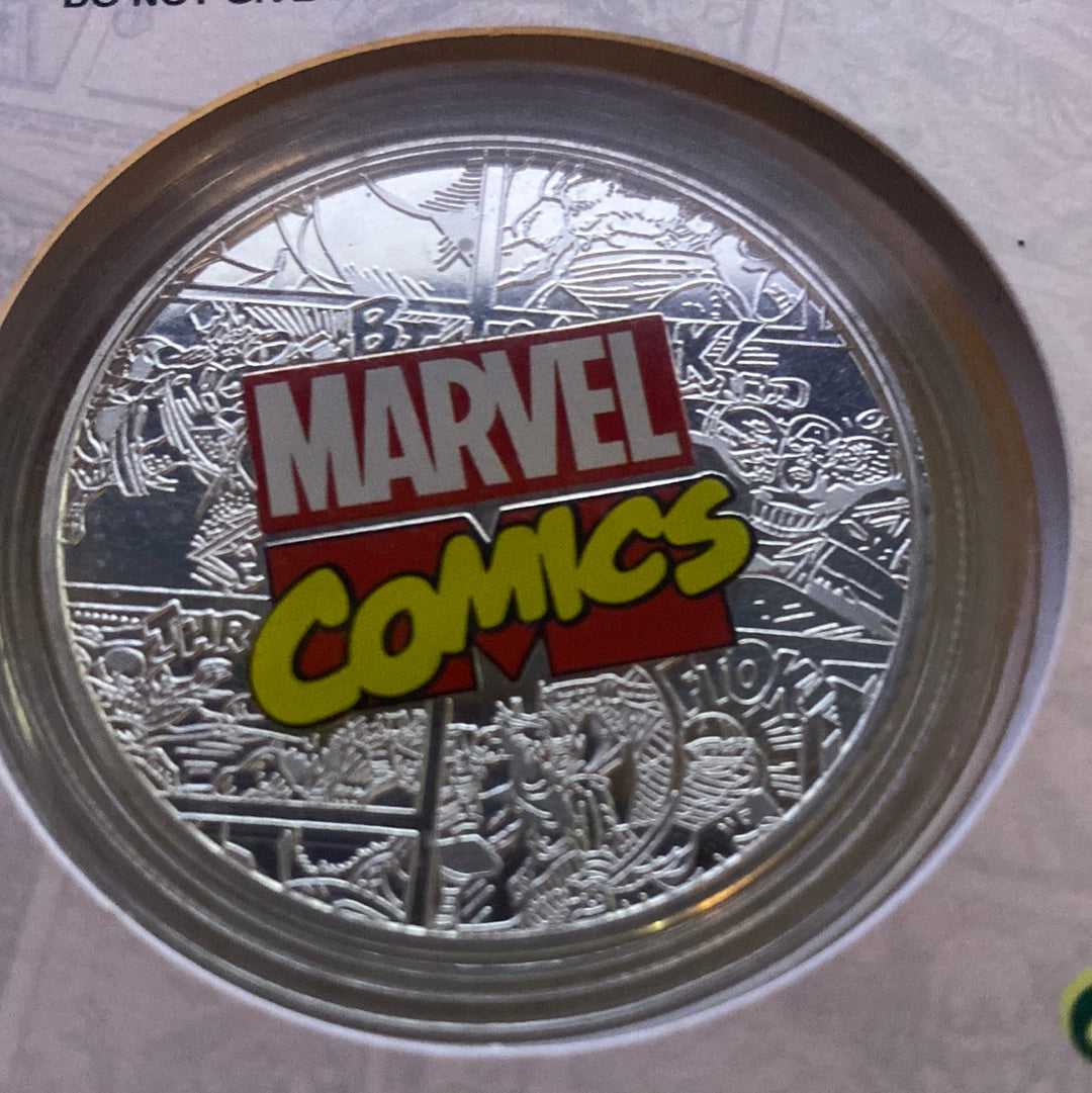 Iron man MCM Exclusive Collectable Coin Silver Limited Edition .999 Silver plated -the Koin club (Copy)