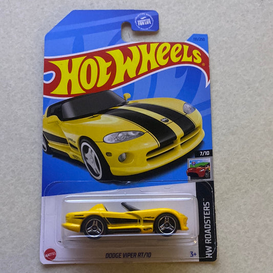 2021 Hot wheels Dodge viper RT/10 —7/10 HW  Roadsters