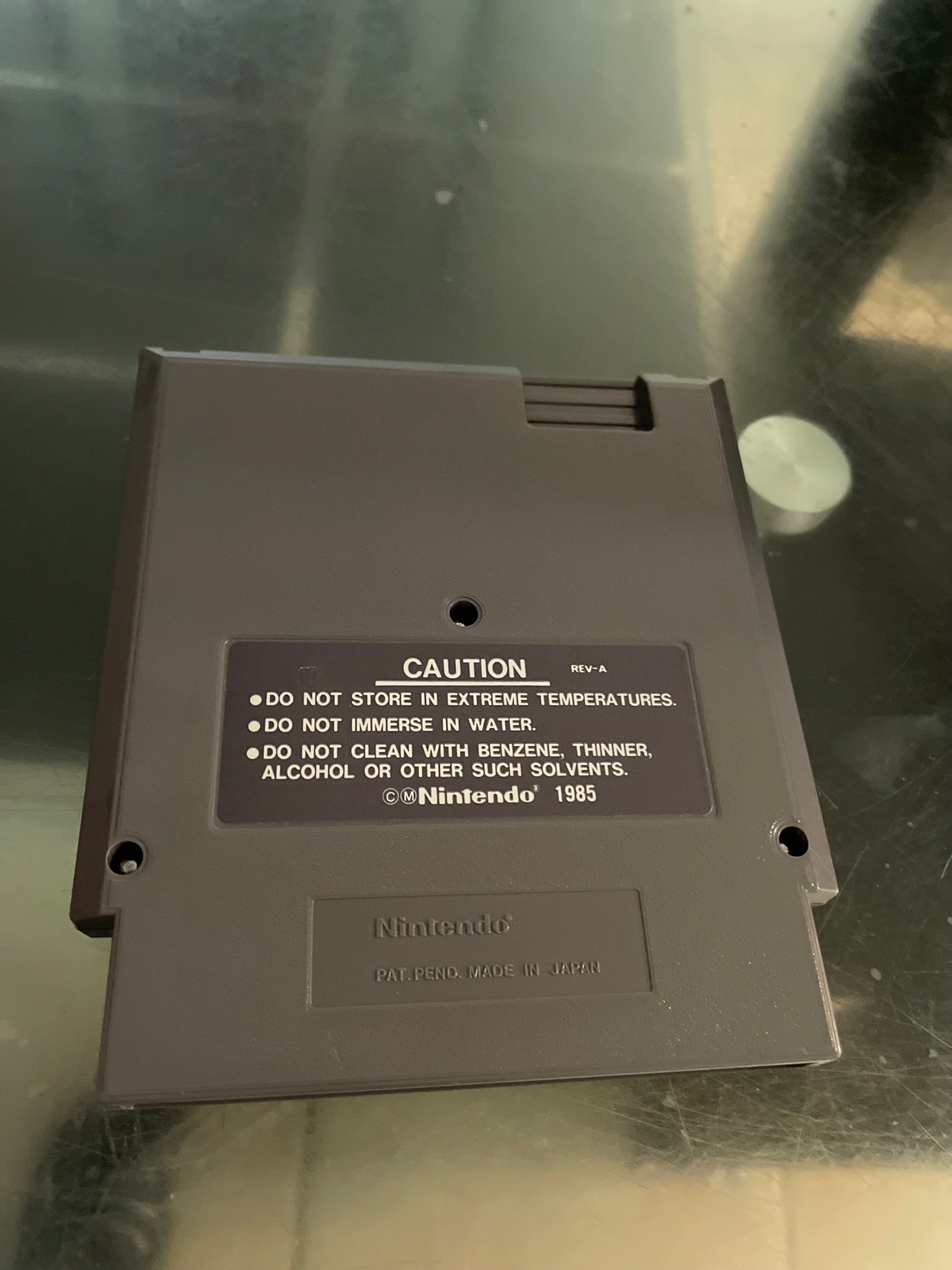 Original Vintage NES Nintendo Super Mario Brothers & Duck Hunt Game 1985