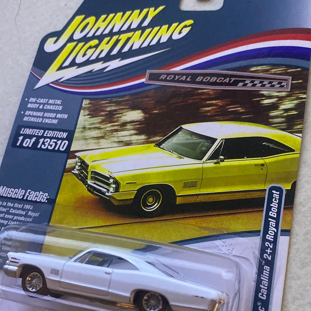 Johnny Lightning Jlmc029 Muscle Car VER A 1965 Pontiac Catalina 2+2 Royal Ivory