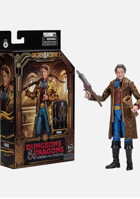 Dungeons & Dragons Honor Among Thieves Golden Forge 6" Action Figure Damaged Box
