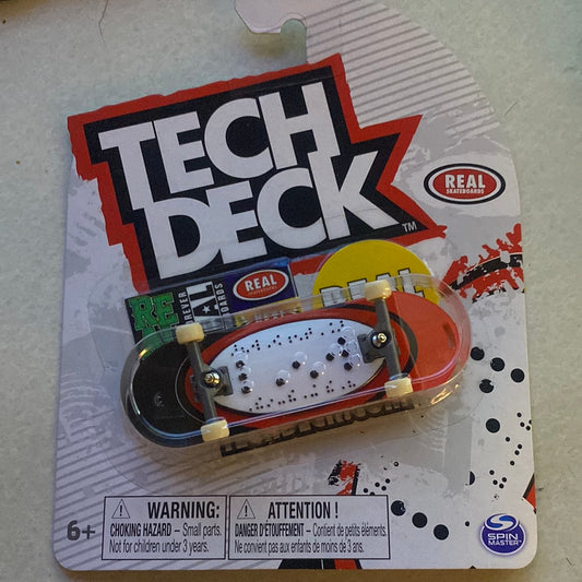 Tech deck real skateboard braille fingerboard—ultra rare—