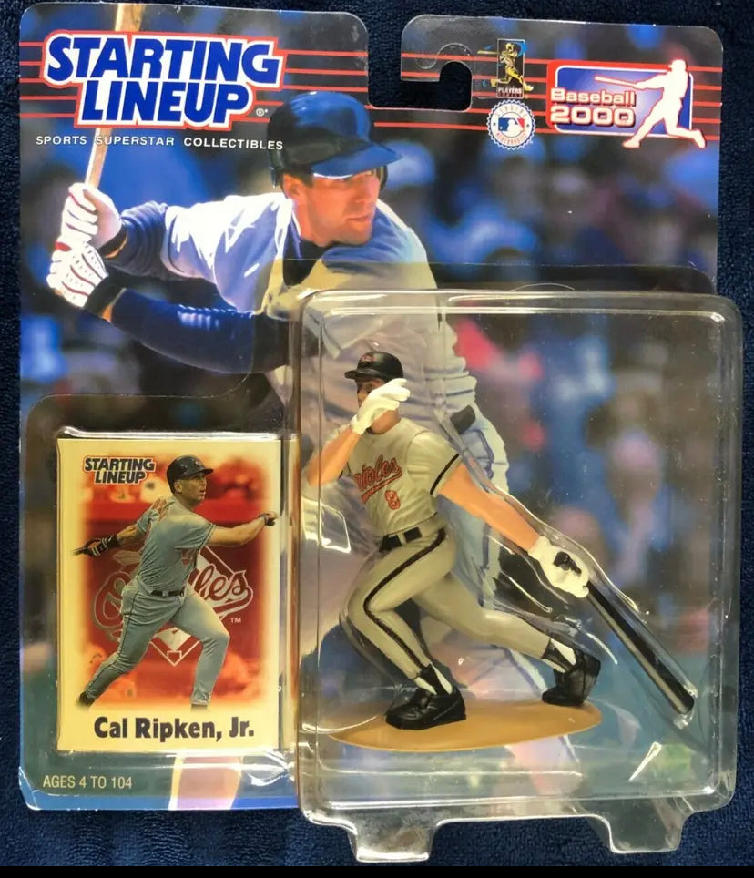New! Starting Lineup 2000 SLU Action Figure Cal Ripken - Baltimore Orioles - NIP