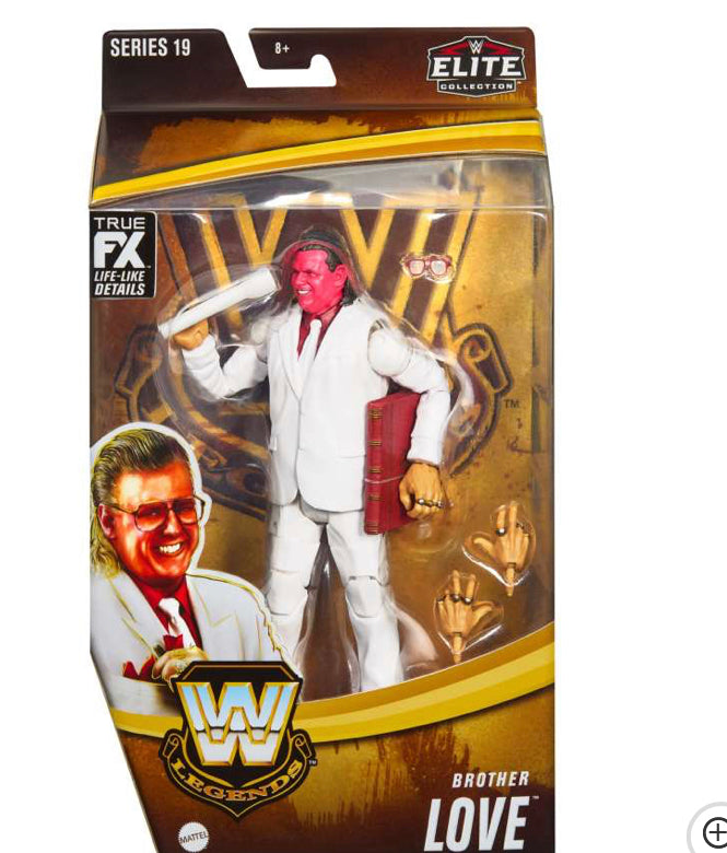 WWE Elite Action Figure Legends Brother Love séries