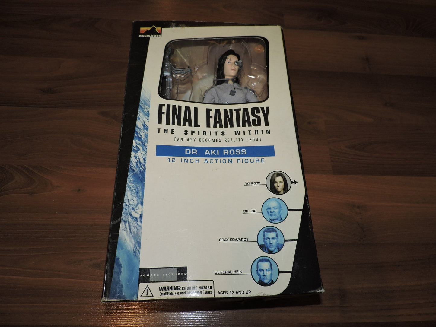 2001 Final Fantasy Dr. Aki Ross Sealed 12" Action figure