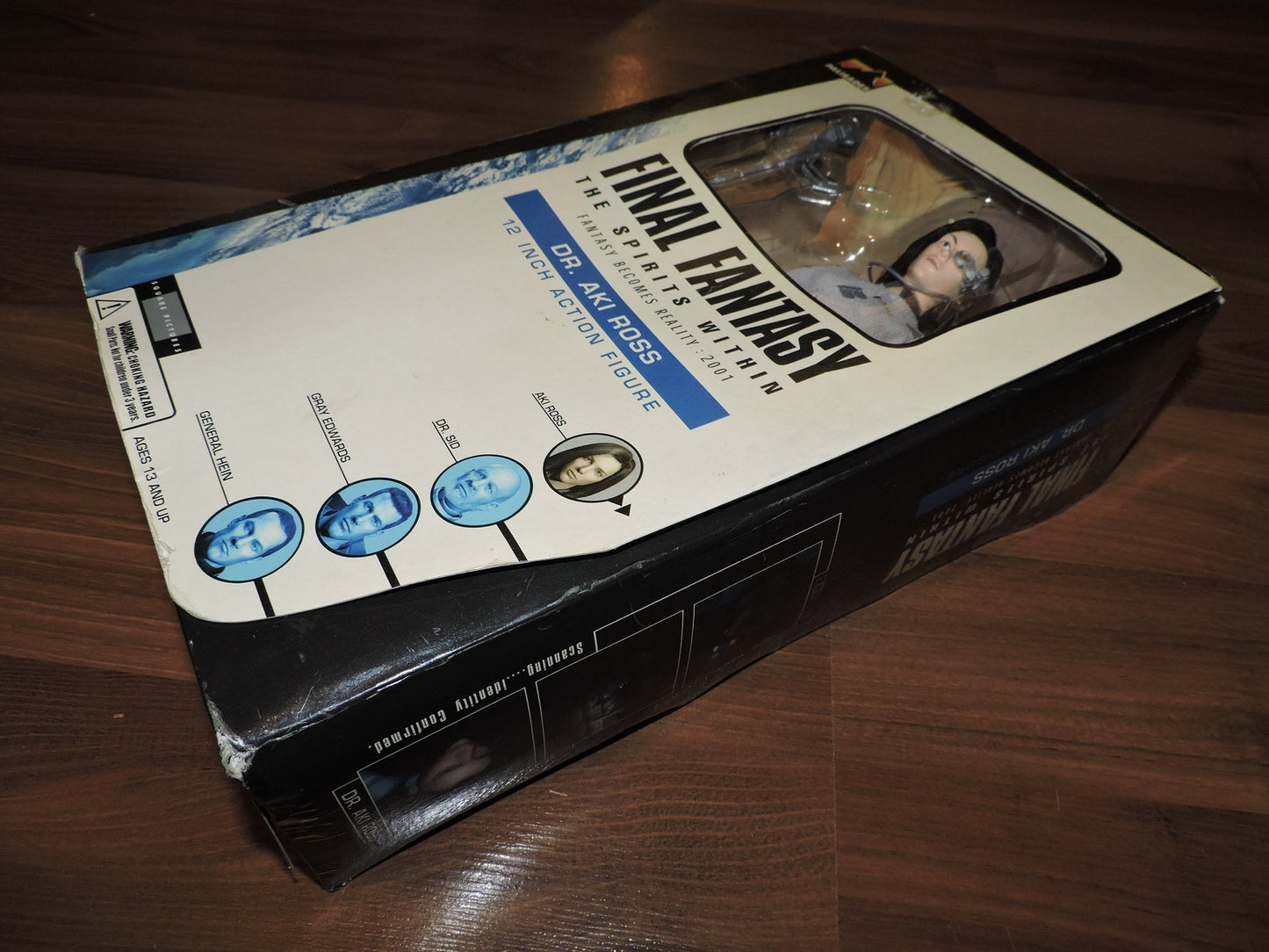 2001 Final Fantasy Dr. Aki Ross Sealed 12" Action figure