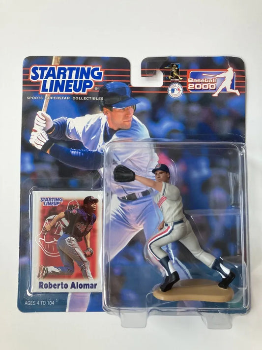 New!! Roberto Alomar: 2000 Starting Lineup Figure - Cleveland Indians