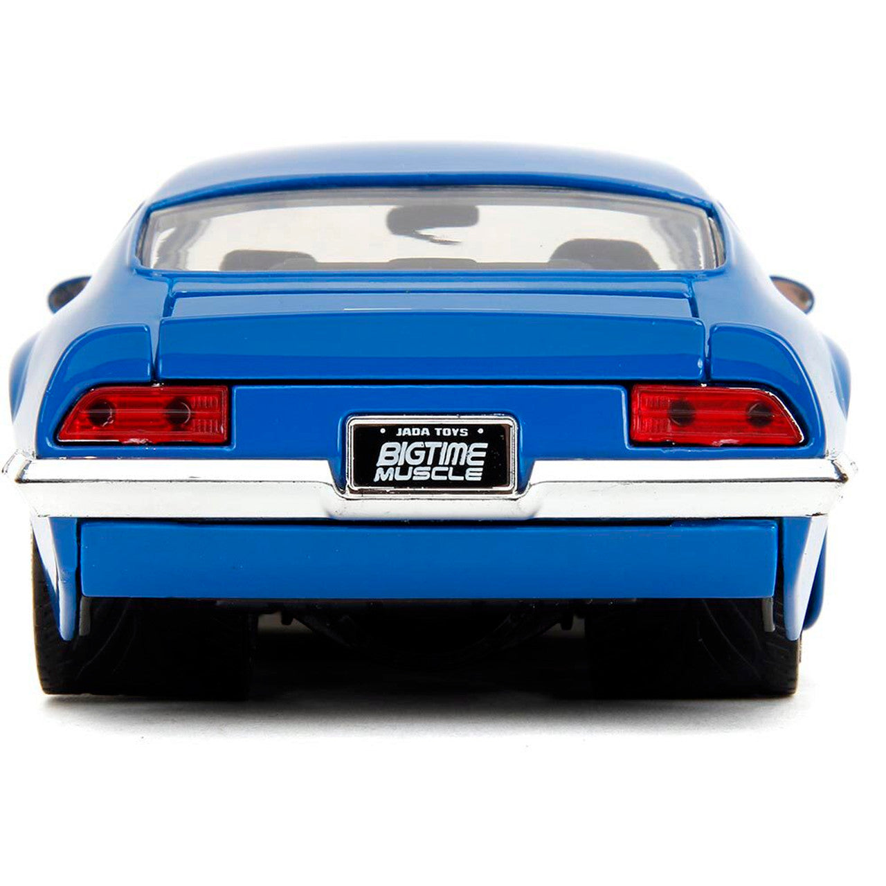 1972 Pontiac Firebird - Blue Chevron #72 1:24 Scale Diecast Model Car by Jada Toys