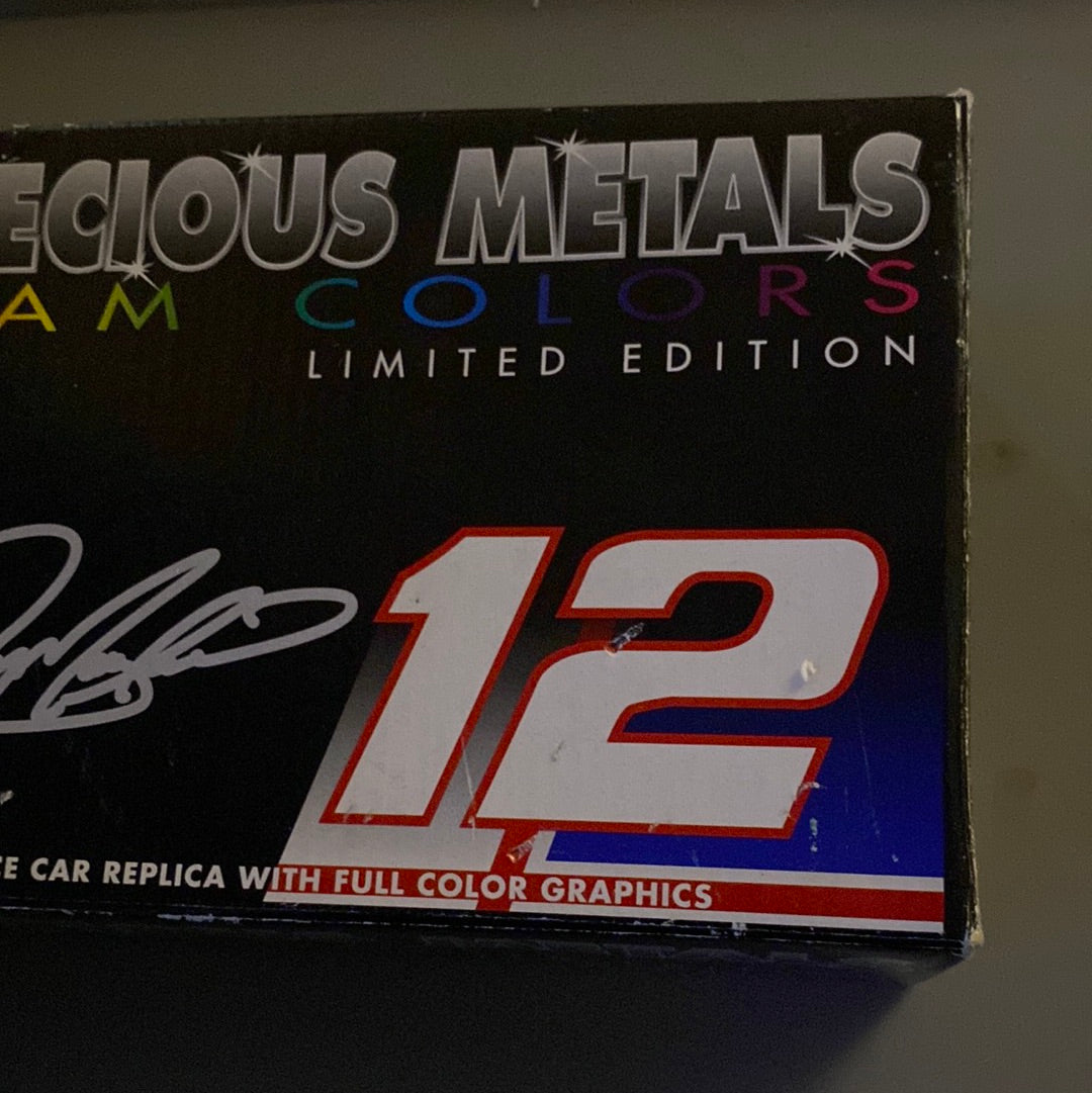 1999 LE Racing Champions Precious Metals 1:24 NASCAR Jeremy Mayfield #12 Mobil 1