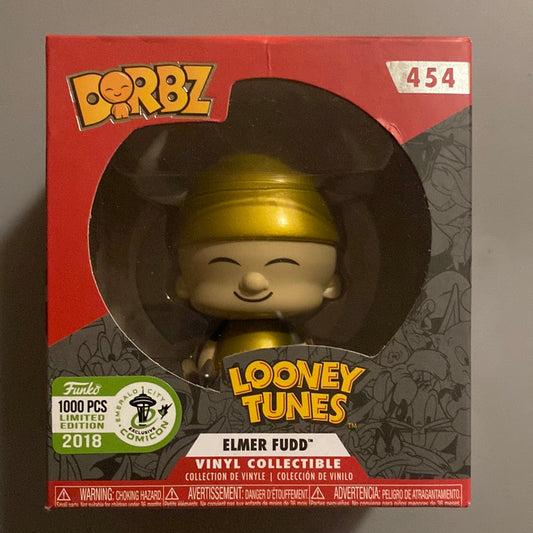Funko Dorbz Elmer Fudd 454 2018 ECCC Special Limited Edition Only 1000 Pcs NEW