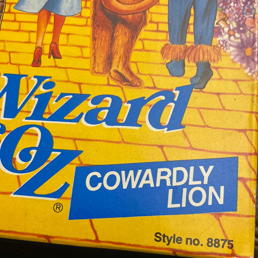 New! Vintage the Wizard of Oz Cowardly Lion Doll 50th Anniversary 1988