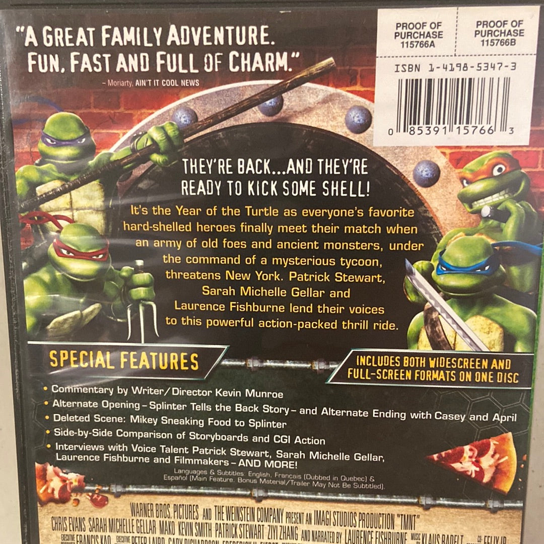 TMNT 2007 DVD MOVIE