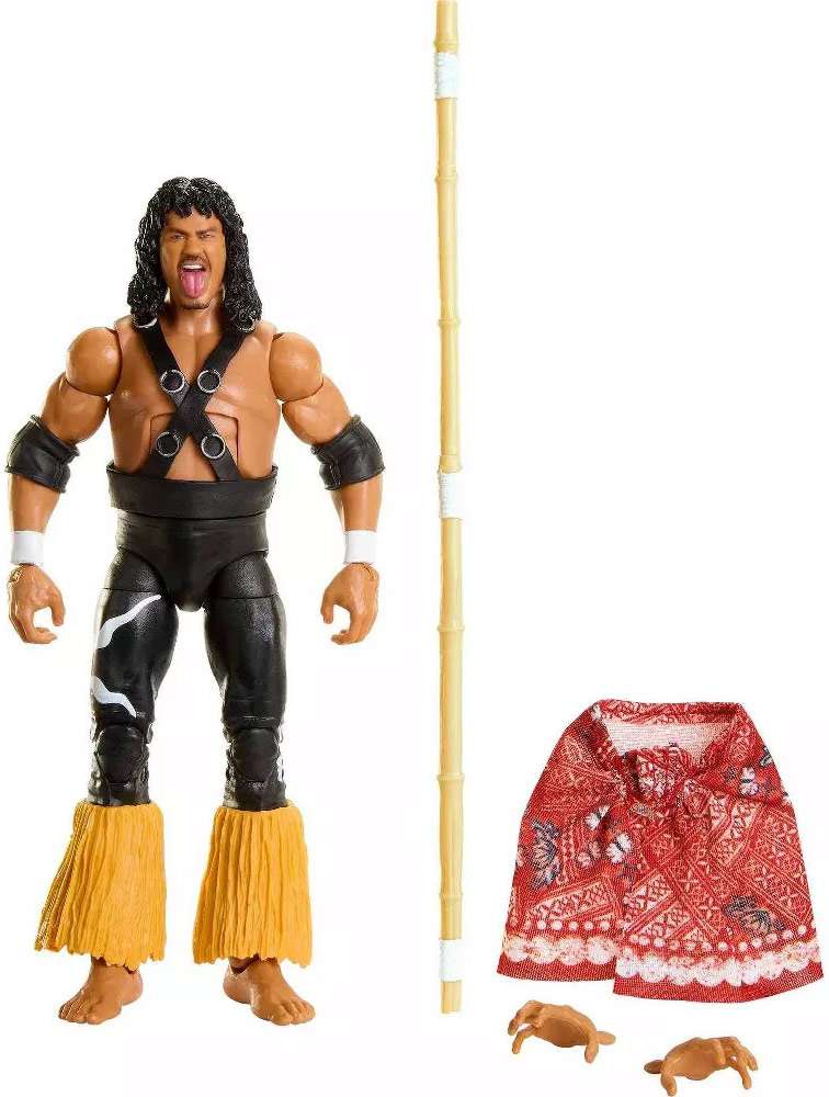 WWE Wrestling Elite Collection Legends Series 18 Samu Action Figure