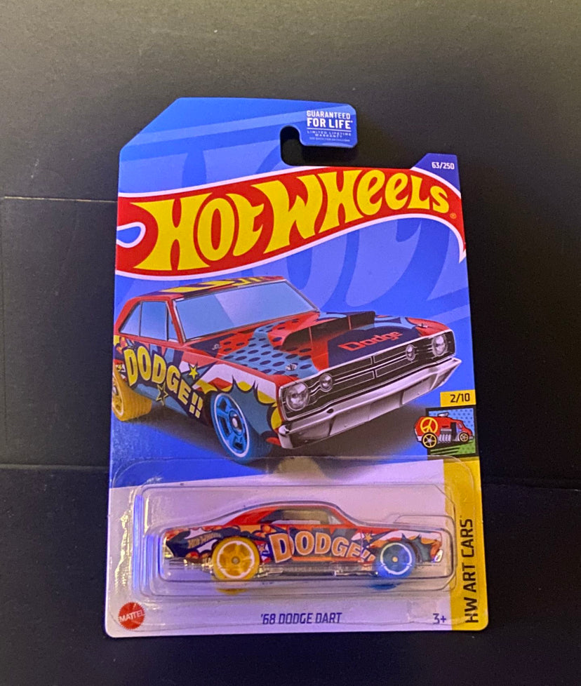 New! Hot wheels ‘68 dodge dart