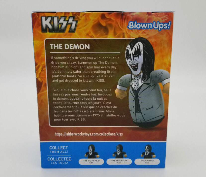 BLOWN UPS! KISS THE DEMON GENE SIMMONS DRESSED TO KILL 6" VINYL COLLECTIBLE NEW