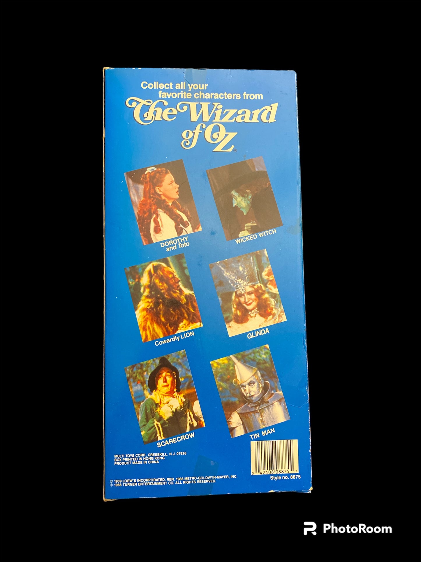 New! Vintage the Wizard of Oz Cowardly Lion Doll 50th Anniversary 1988