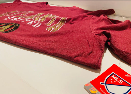 New!! Atlanta United MLS Burgundy Shirt Officially Licensed