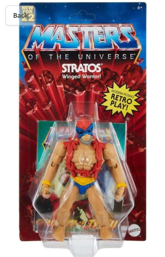 Masters Of Universe Stratos Winged Retro Play