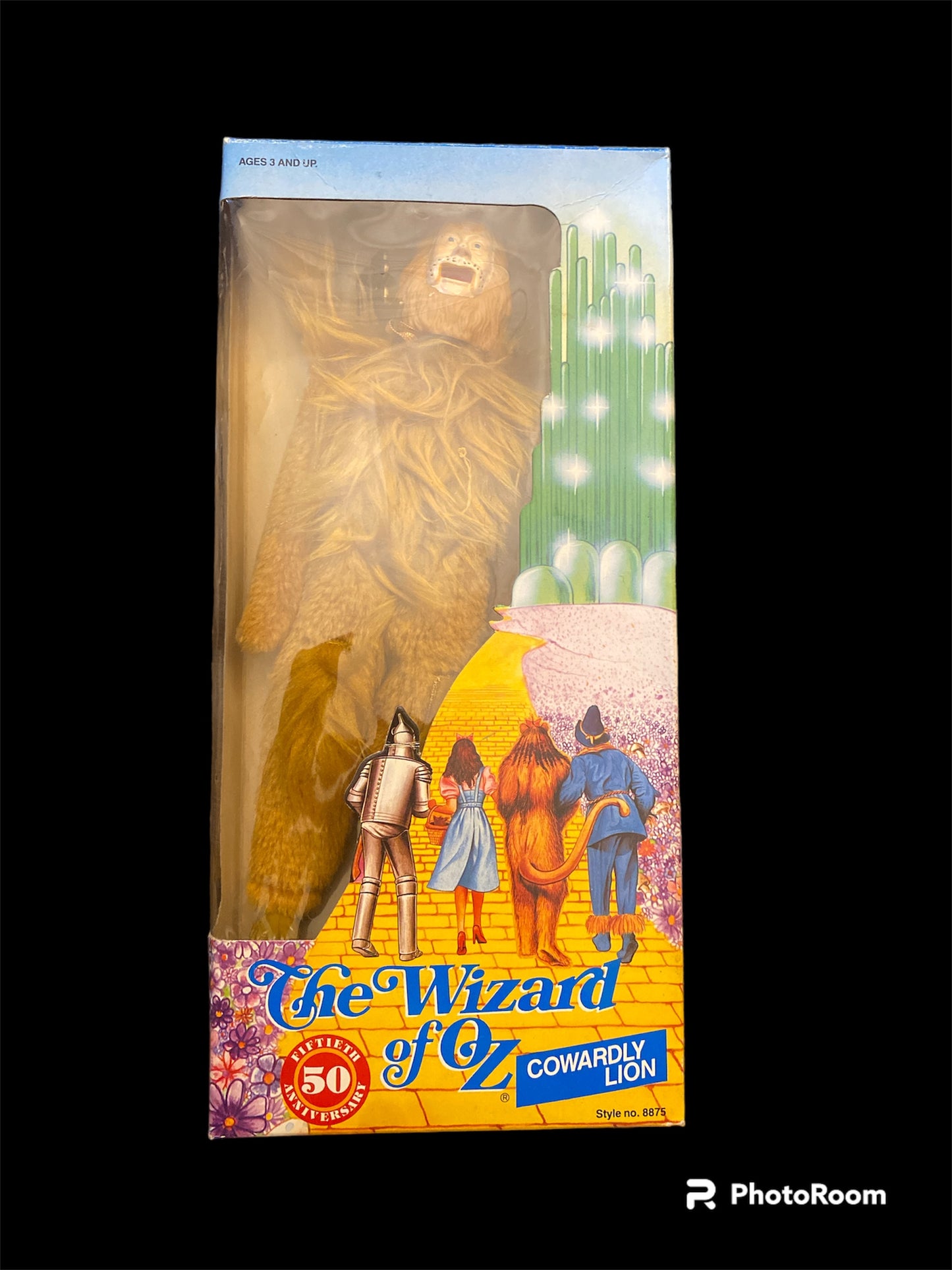 New! Vintage the Wizard of Oz Cowardly Lion Doll 50th Anniversary 1988