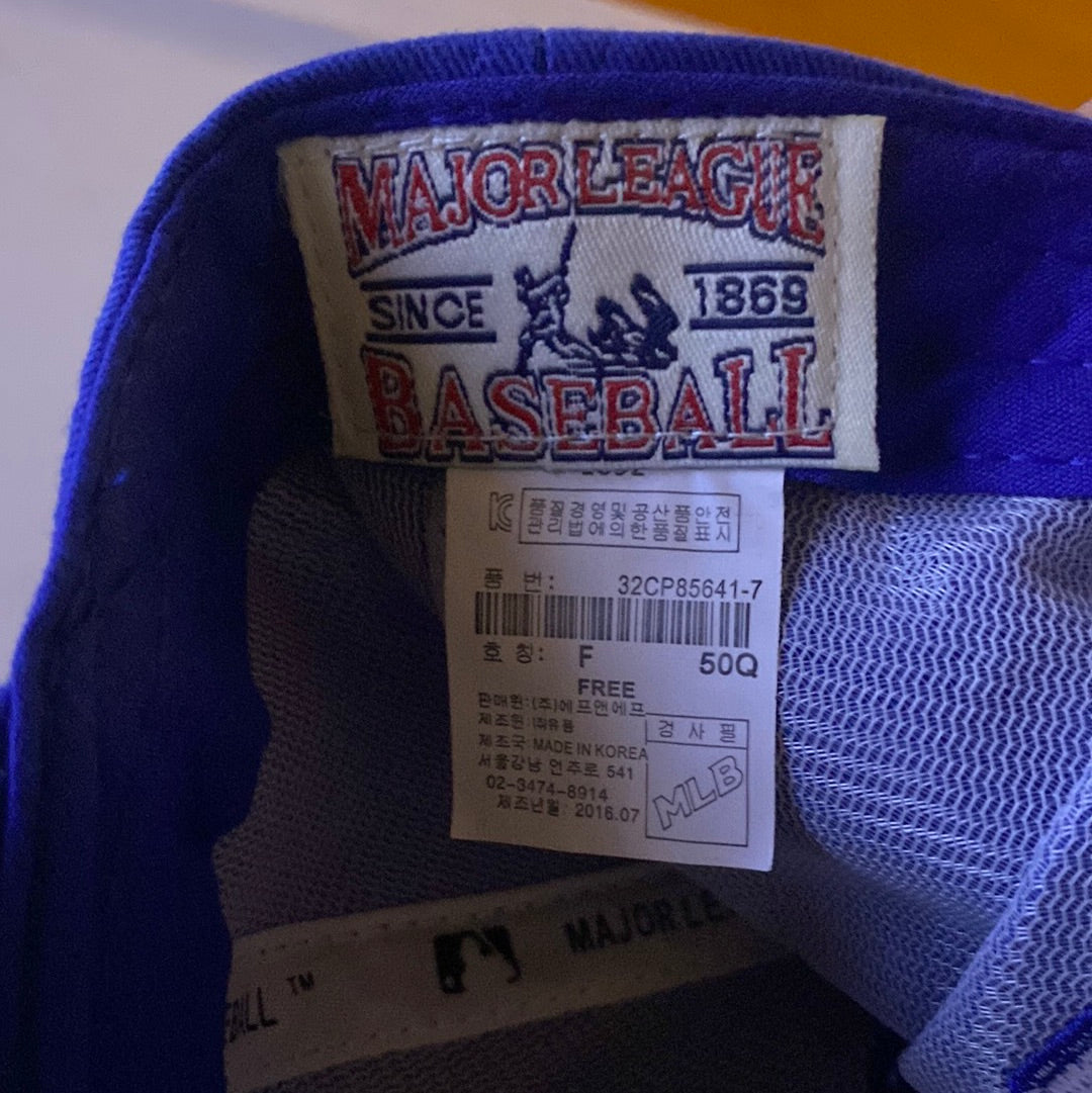 Los Ángeles Dodgers Blue hat adjustable