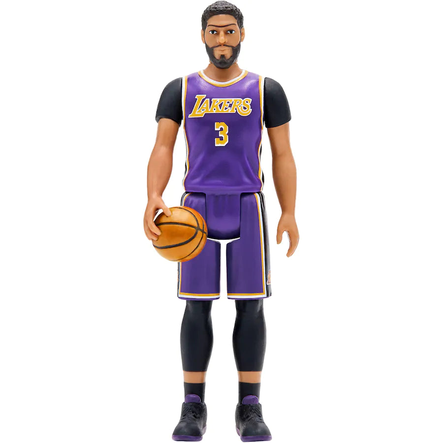 New! 2021 Los Angeles Lakers Anthony Davis Super7 Supersports Player Figure