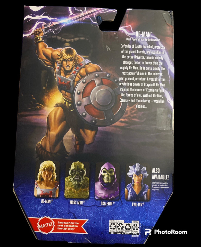Mattel Masters of the Universe He-Man Action Figure New