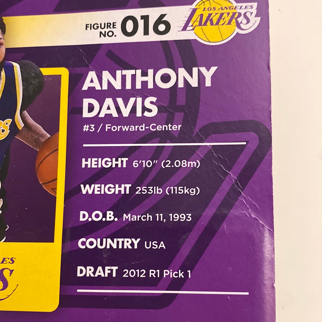 New! 2021 Los Angeles Lakers Anthony Davis Super7 Supersports Player Figure