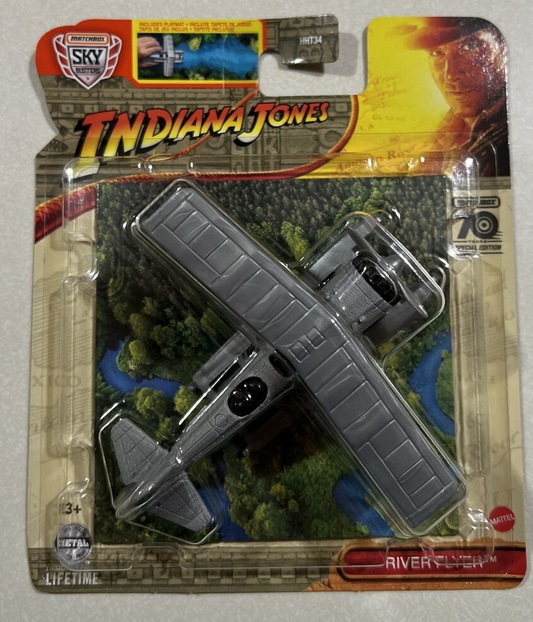 2023 Matchbox Sky Busters Indiana Jones River Flyer 70Th Anniversary