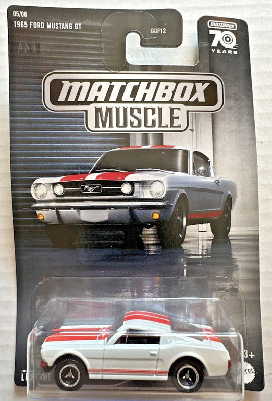 Matchbox Muscle-2023 Series-1965 Ford Mustang GT-New-VHTF-70 Years Anniversary