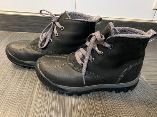 Timberland Chukka Boots Womens Size 7 Mt. Hayes Waterproof Black Leather