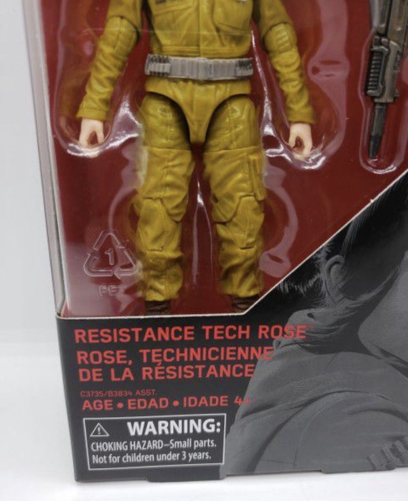 Resistance Tech Rose #55 - Sealed 6" inch figure - Star Wars Black Series