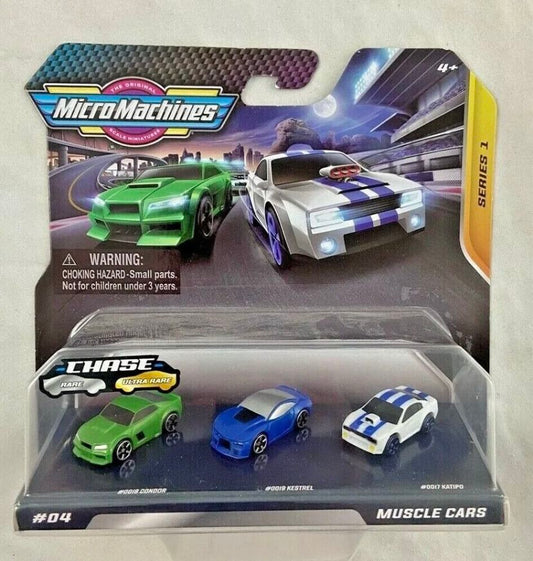Micro Machines - Muscle Cars - Series #1 - Set #4