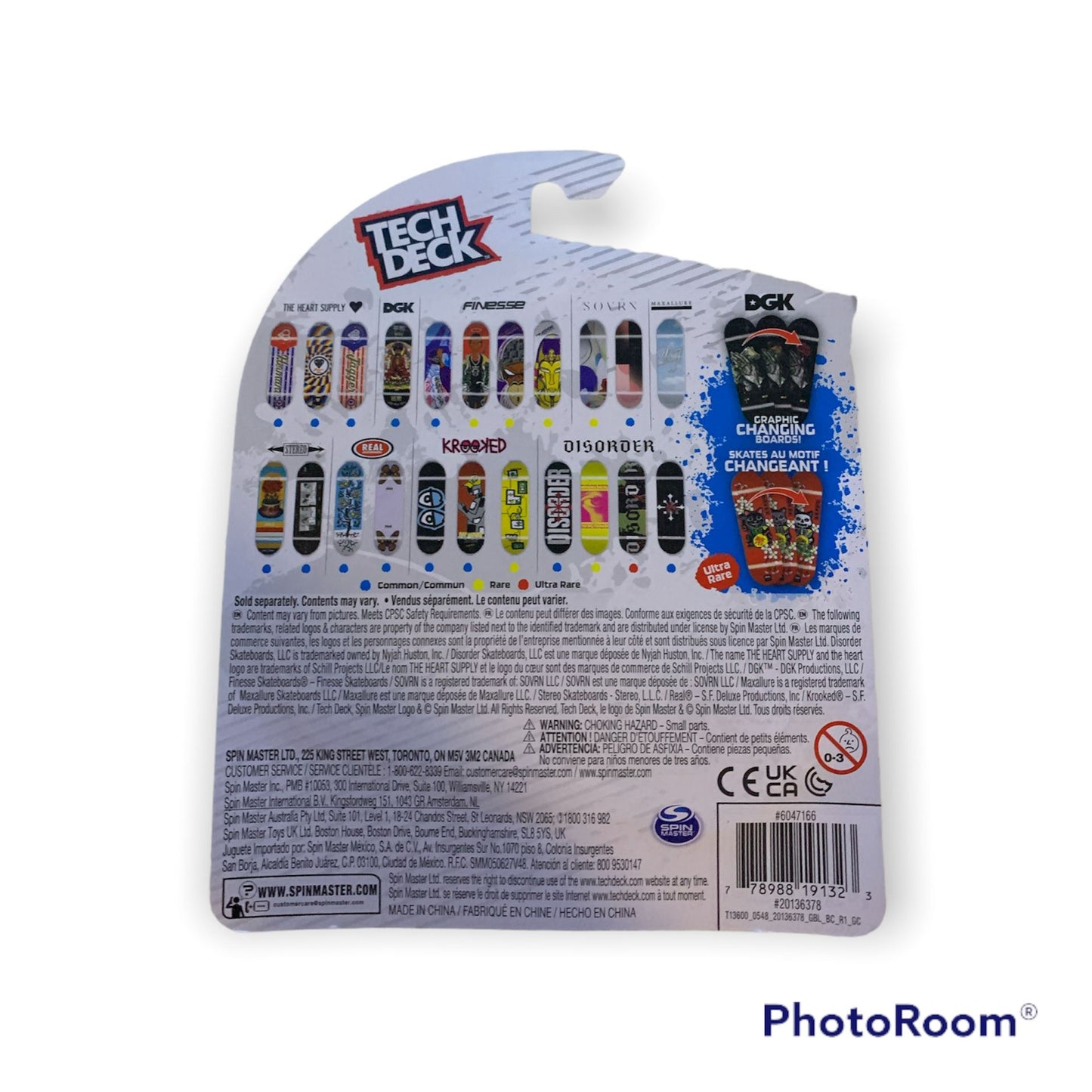 New! Tech Deck Fitness Fingerboard-rare-