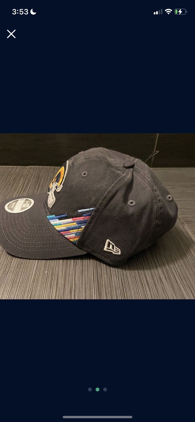 New!! Gray Rams Crucial Catch Cap Women Era 39 Thirty
