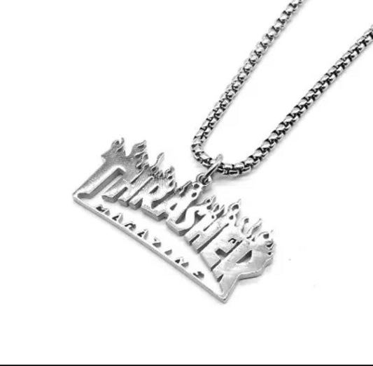 New!! Silver Thrasher Chain!! High Quality!! Makes perfect Gift!!