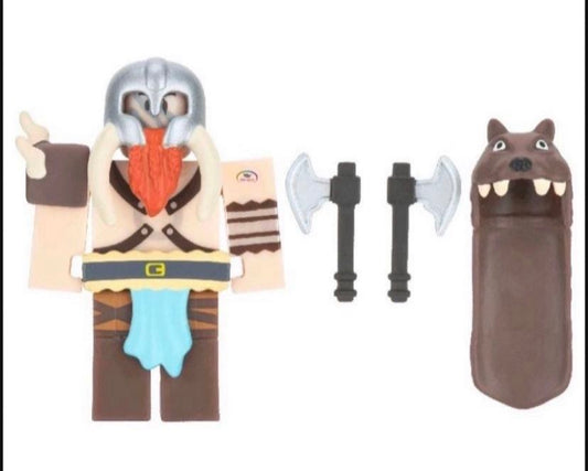 New!! Roblox KINGDOM SIMULATOR BERSERKER Kids Toys NEW w Berserker's Hood Online