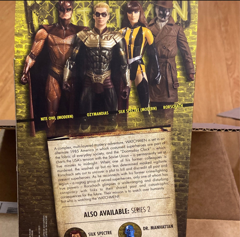 2009 WATCHMEN THE MOVIE - DC DIRECT - OZYMANDIAS Collector Action Figure