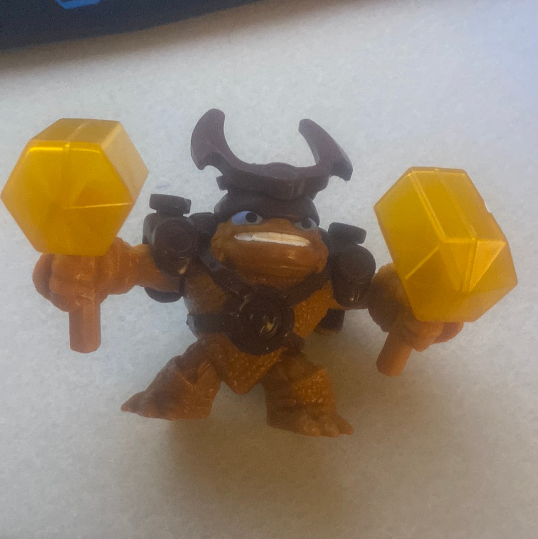 Activision Skylander McDonalds Happy Meal Toy 2015 Brown Wallop #1 Figure Toy