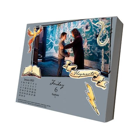New!! 2023 Harry Potter Day-at-a-Time Box Calendar - Trends International