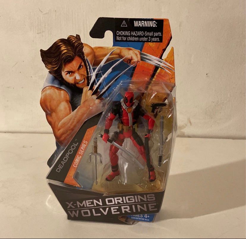 New X-Men Origins Wolverine Comic Series 2009 Action Figure Deadpool by X-Men W