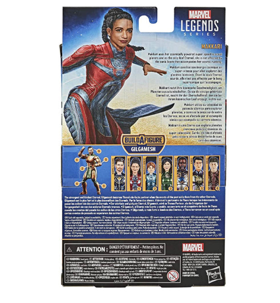 Marvel Legends Series The Eternals 6-Inch Makkari Action Figure Toy, Movie-Inspired Design