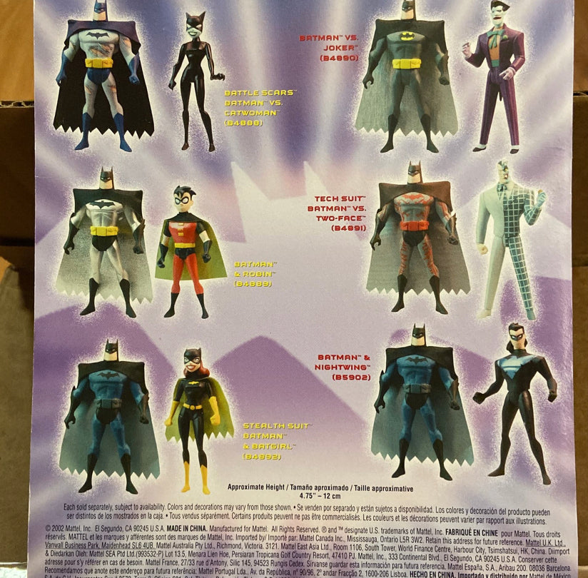 2007 Batman & Robin 5”  DC Action Figures