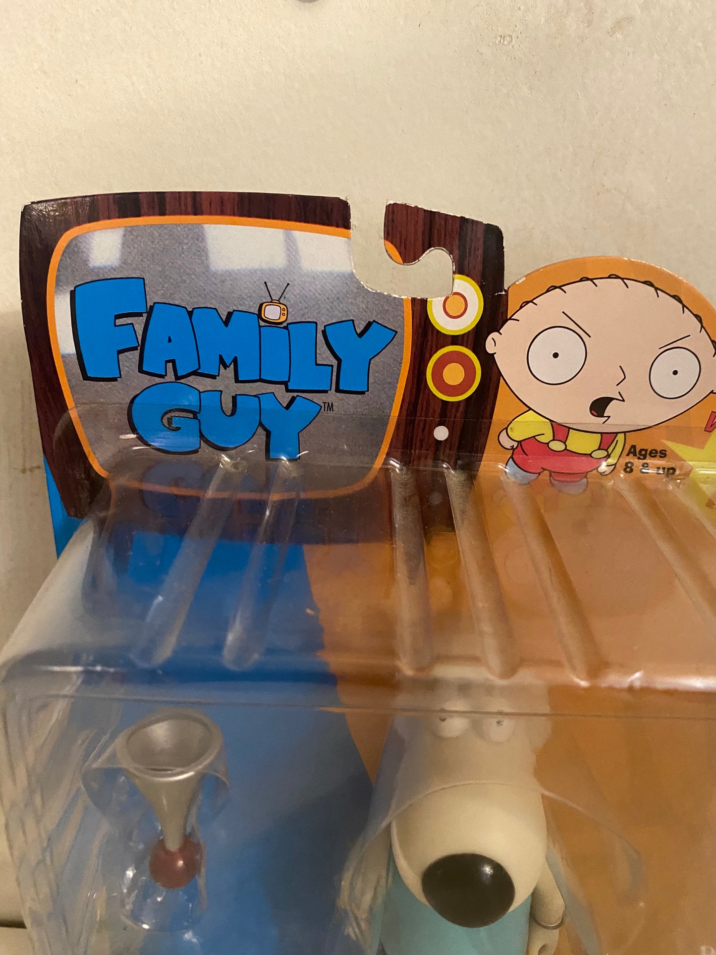 2005 Family Guy Jasper Brian's Cousin 3 Mezco figure W ACCESSORIES 2005 BLUE