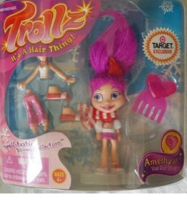 AMETHYST VAN DER TROLL TROLLZ DOLL SPELL-TASTIC SNOW COLLECTION