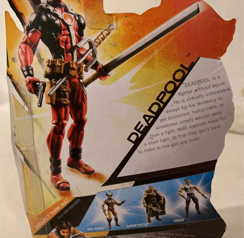 New X-Men Origins Wolverine Comic Series 2009 Action Figure Deadpool by X-Men W