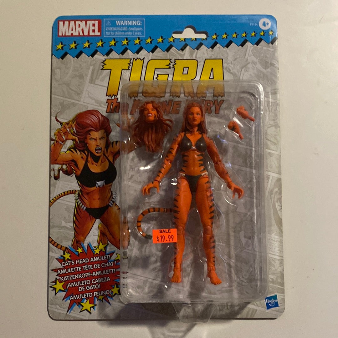 Marvel Legends Retro - TIGRA - 6” Action Figure - Hasbro - NEW