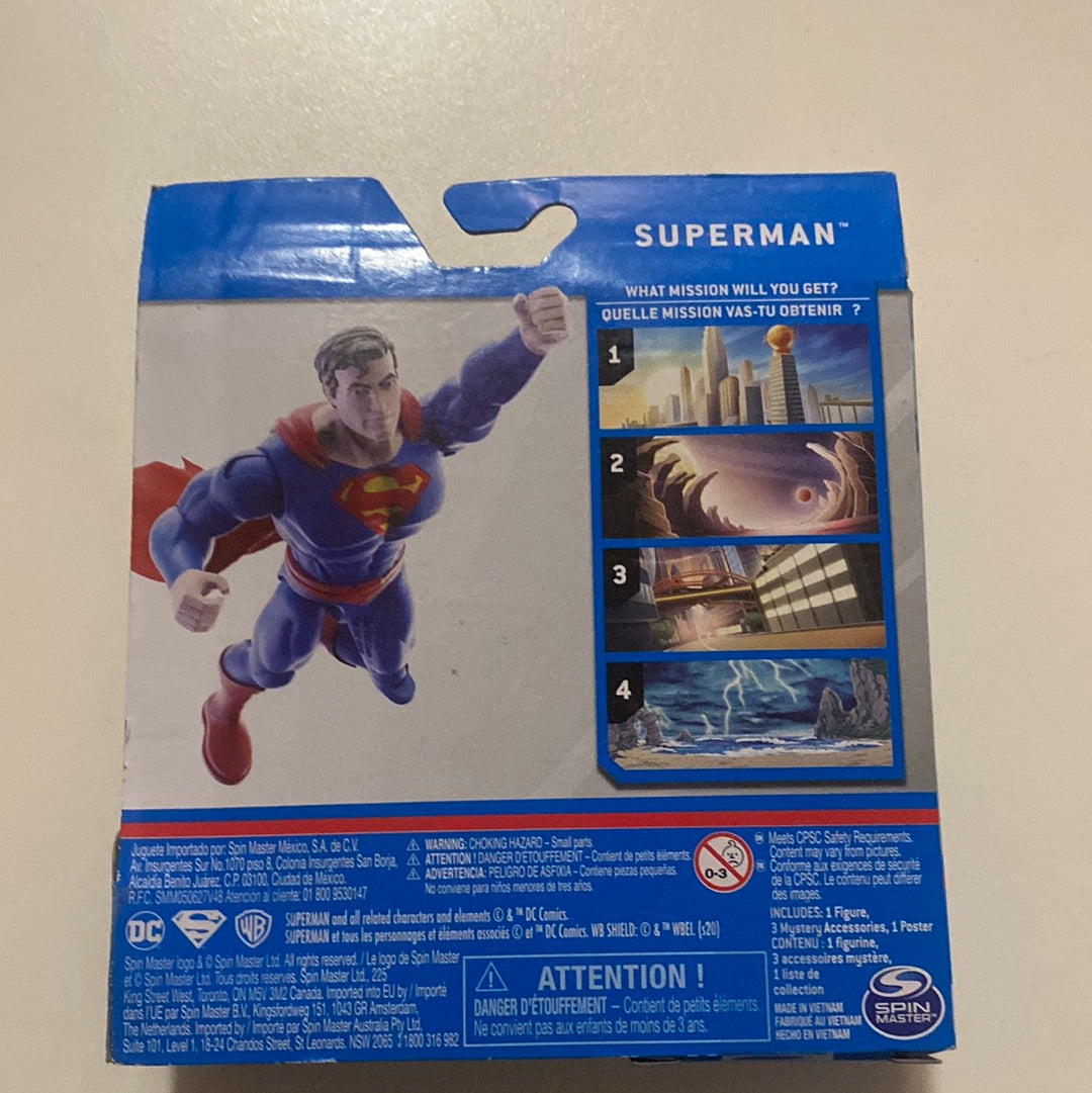 DC Comics Heroes Unite Superman (2020) Spin Master 4-Inch Figure